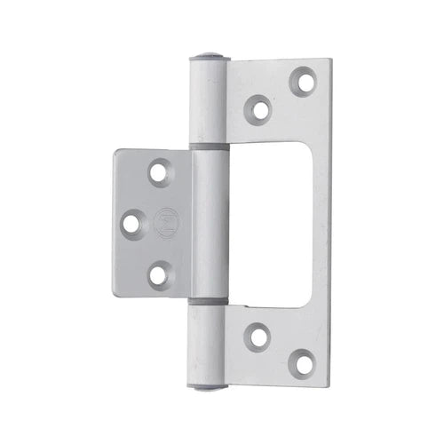 Hinge Aluminum Sinkless Pair-Hinges-Archies Hardware-Aluminuim-100mm-diyshop.co.za