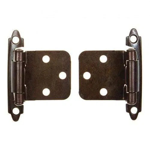 Hinge Knuckle Self Closing Pair-Hinges-Archies Hardware-Antique Copper-diyshop.co.za