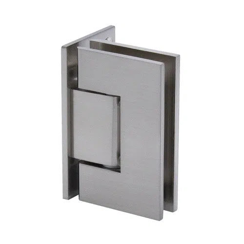 Hinge Wall Mount 90° for Silhouette Frameless Shower-Half Plate-Stainless steel-each