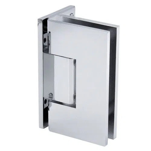 Hinge Wall Mount 90° for Silhouette Frameless Shower-Half Plate-Stainless steel-each