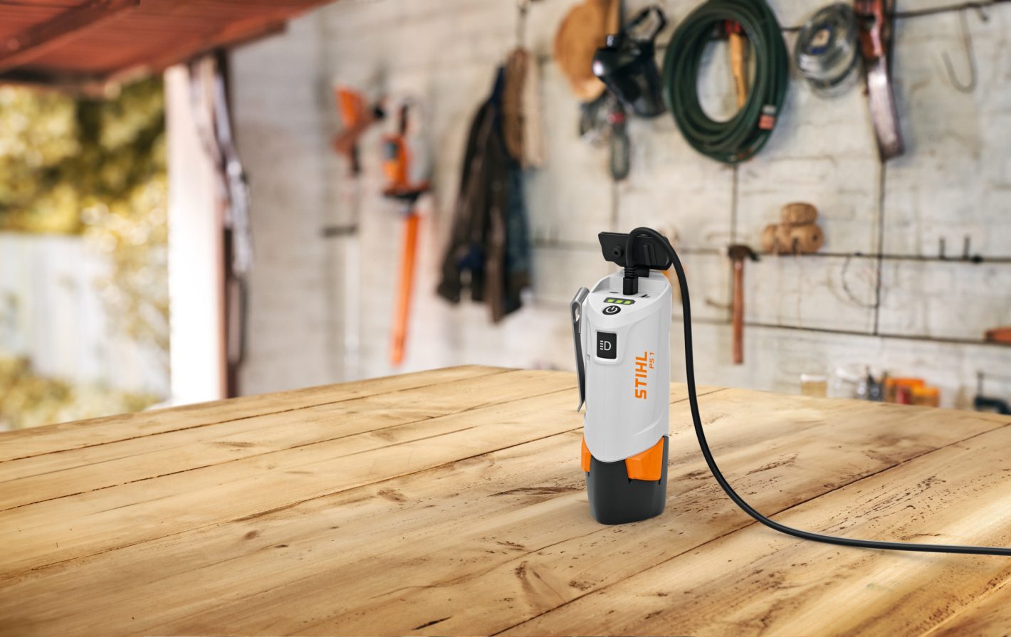 Cargador de batería y banco de energía AS-system PS1 STIHL
