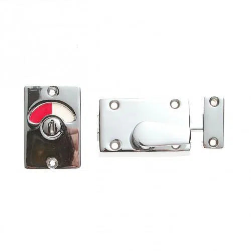 Indicator Bolt Latch Euro-Chrome-