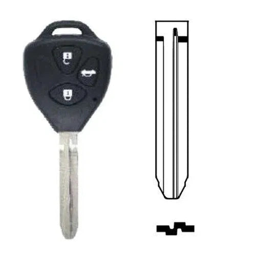 Estuche para llave FOB TOYOTA