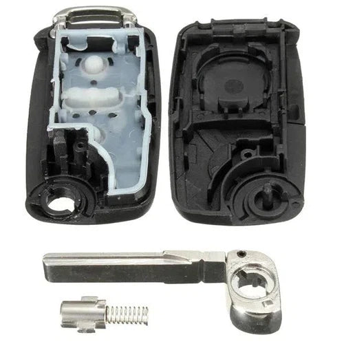Key FOB VW Flip 3 Button Case-Keys-Inyati-HU66 Blade-diyshop.co.za
