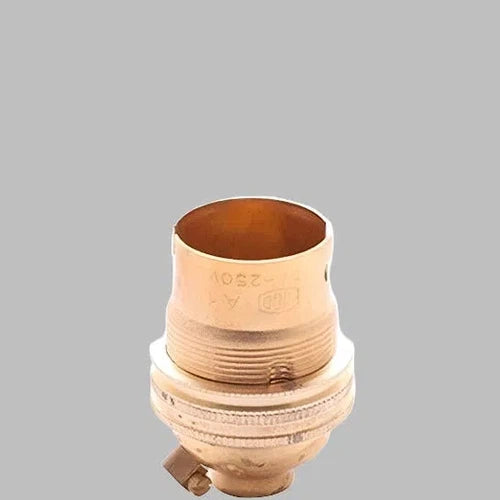 Lamp Holder Brass-Private Label Lighting-Screw Bottom-diyshop.co.za
