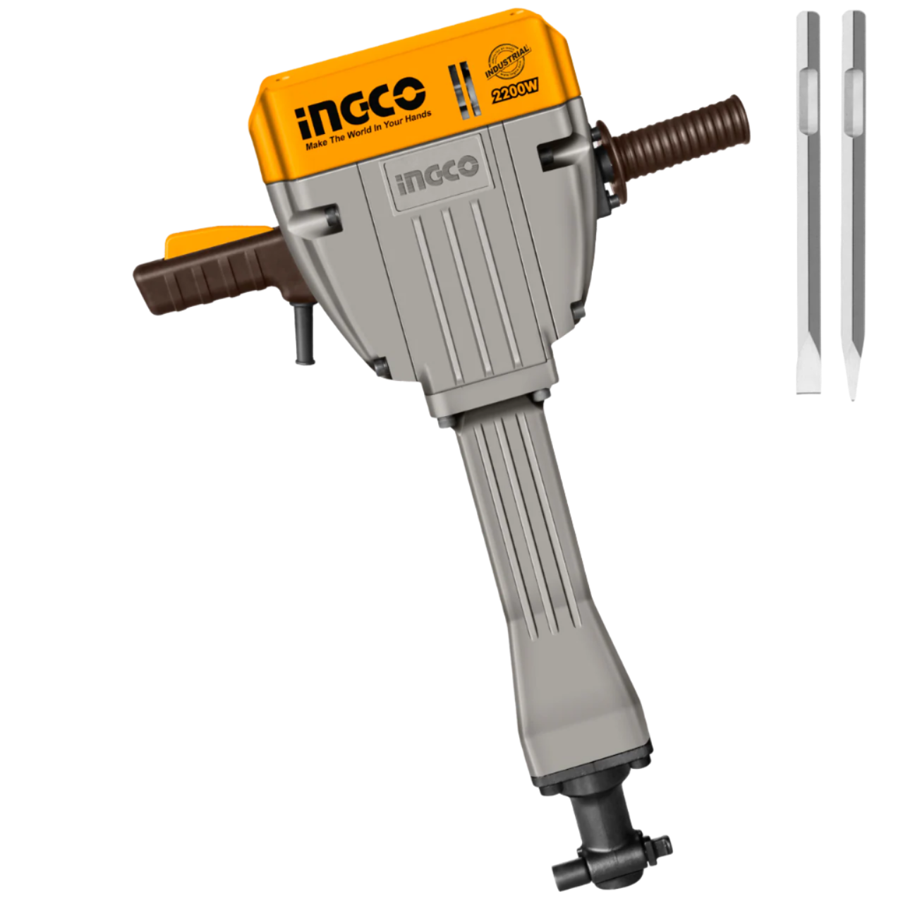 Martillo de demolición (JackHammer) eléctrico 1.7mm/14mm iNGCO