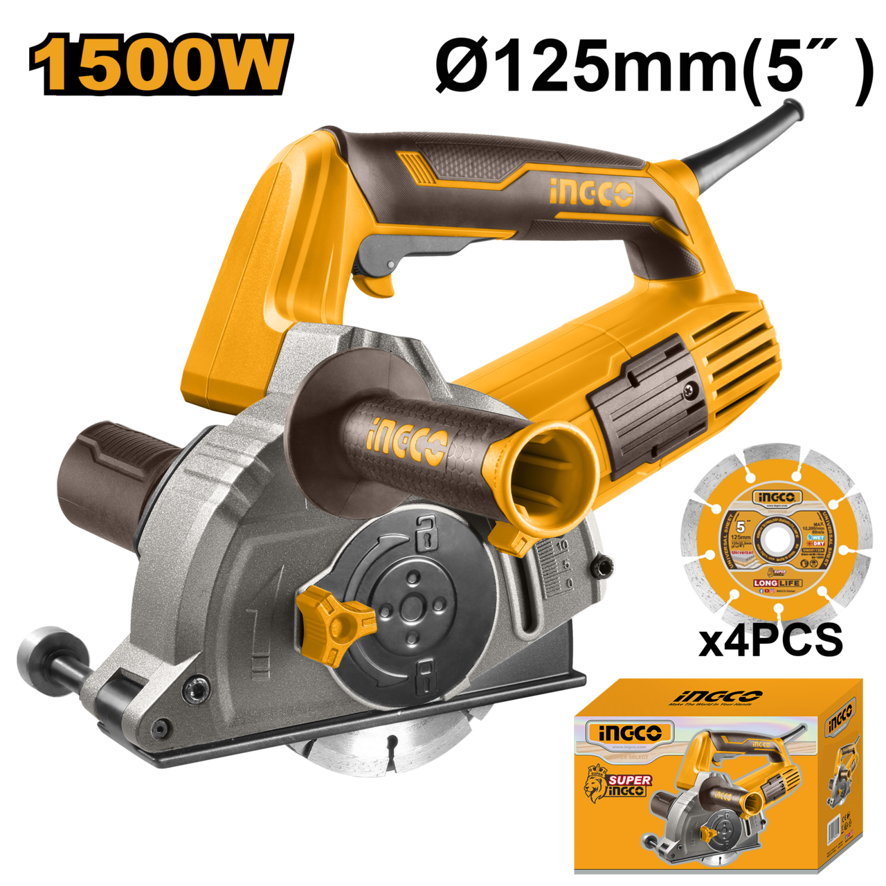 Wall Chaser Electric 1.5𝑘𝑊 iNGCO