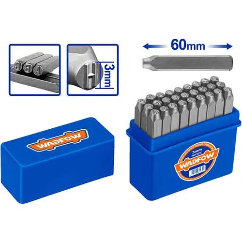 Letter Punch Set A-Z Wadfow