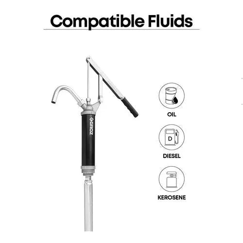 Lever Action Drum Pump Groz-