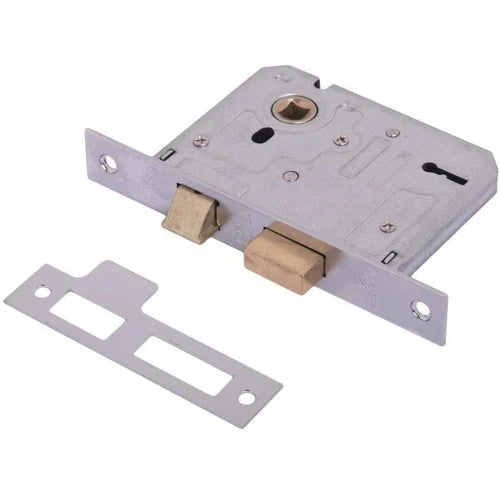Lock Body Keyhole SashLock DCLSA-Locksets-DCLSA-4Lever-Chrome-diyshop.co.za