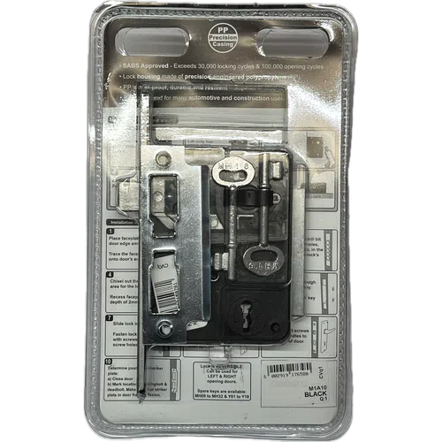 Lockset Classic Meduim Duty FortKnox-2Lever(MH Series)-Black-