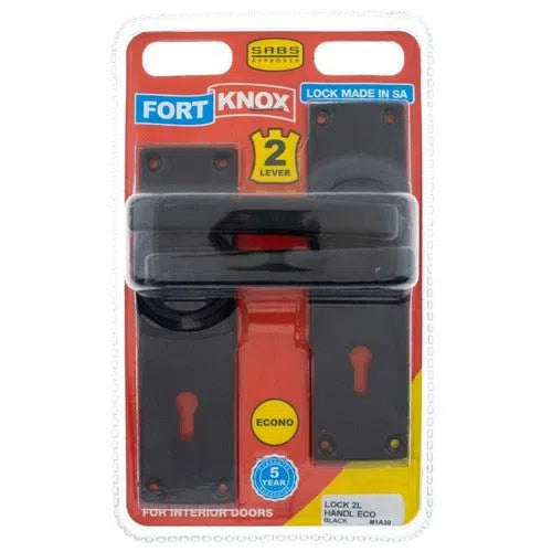 Lockset Classic Meduim Duty FortKnox-2Lever(MH Series)-Black-