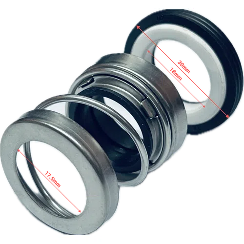 Mechanical Seals for Pressure Pump-𝐼⌀18𝑚𝑚 x 𝑂⌀30𝑚𝑚.-