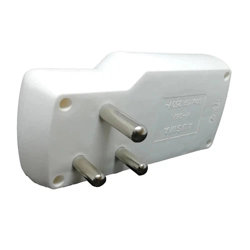 Multi Adapter Plug 2x Euro 2x 3Pin-