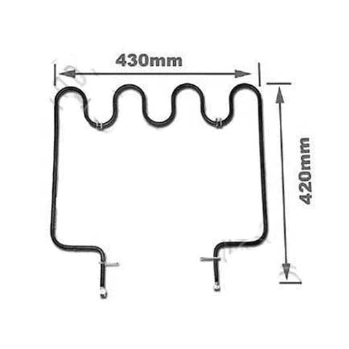 Oven Bake Element Defy-Oven Element-Unitherm-SBED64 (W430xD420mm)-diyshop.co.za