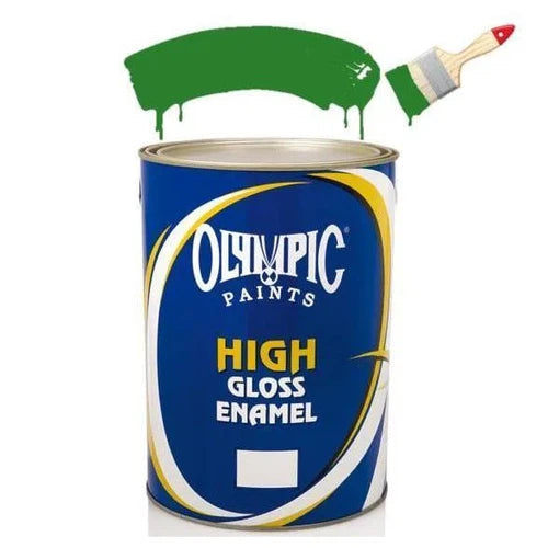 Paint Enamel High Gloss Olympic-500mℓ-Spring Green-