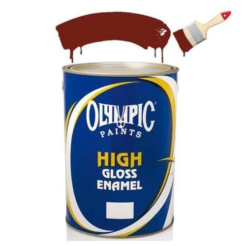 Paint Enamel High Gloss Olympic-500mℓ-Golden Brown-