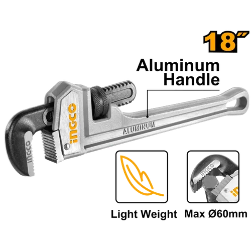 Pipe Wrench Aluminuim iNGCO