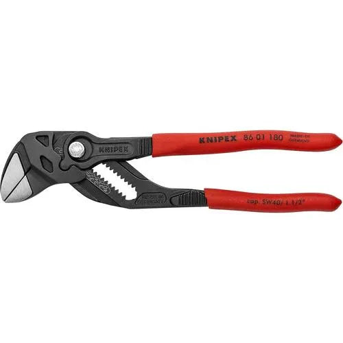 Plier Adjustable Wrench Knipex-180𝑚𝑚-Black-