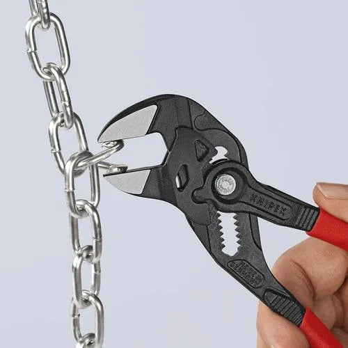 Plier Adjustable Wrench Knipex-180𝑚𝑚-Black-