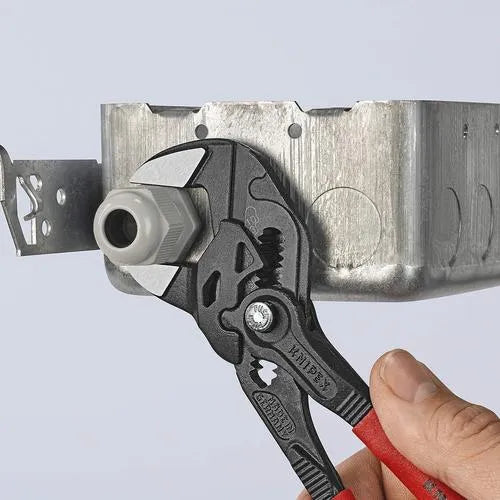 Plier Adjustable Wrench Knipex-180𝑚𝑚-Black-