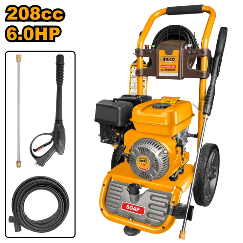 Pressure Washer Petrol 4.4𝑘𝑊 214℔ iNGCO