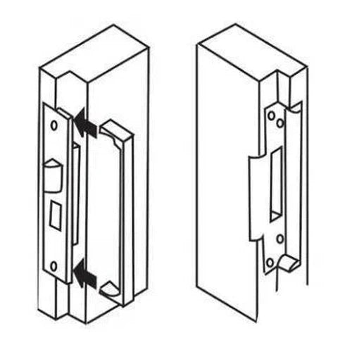 Rebate Conversion Kit for Double Door-Door Hardware-Archies Hardware-diyshop.co.za