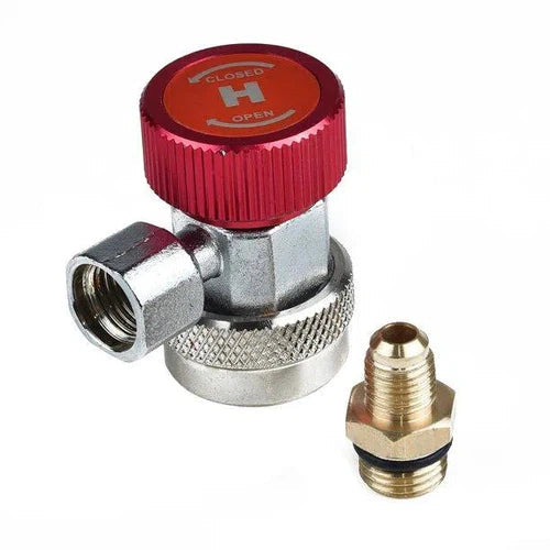 Refrigerant Quick Coupler R134a Single-Red-