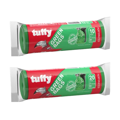 Refuse Bags Garden Tuffy-𝑝/10-Green-