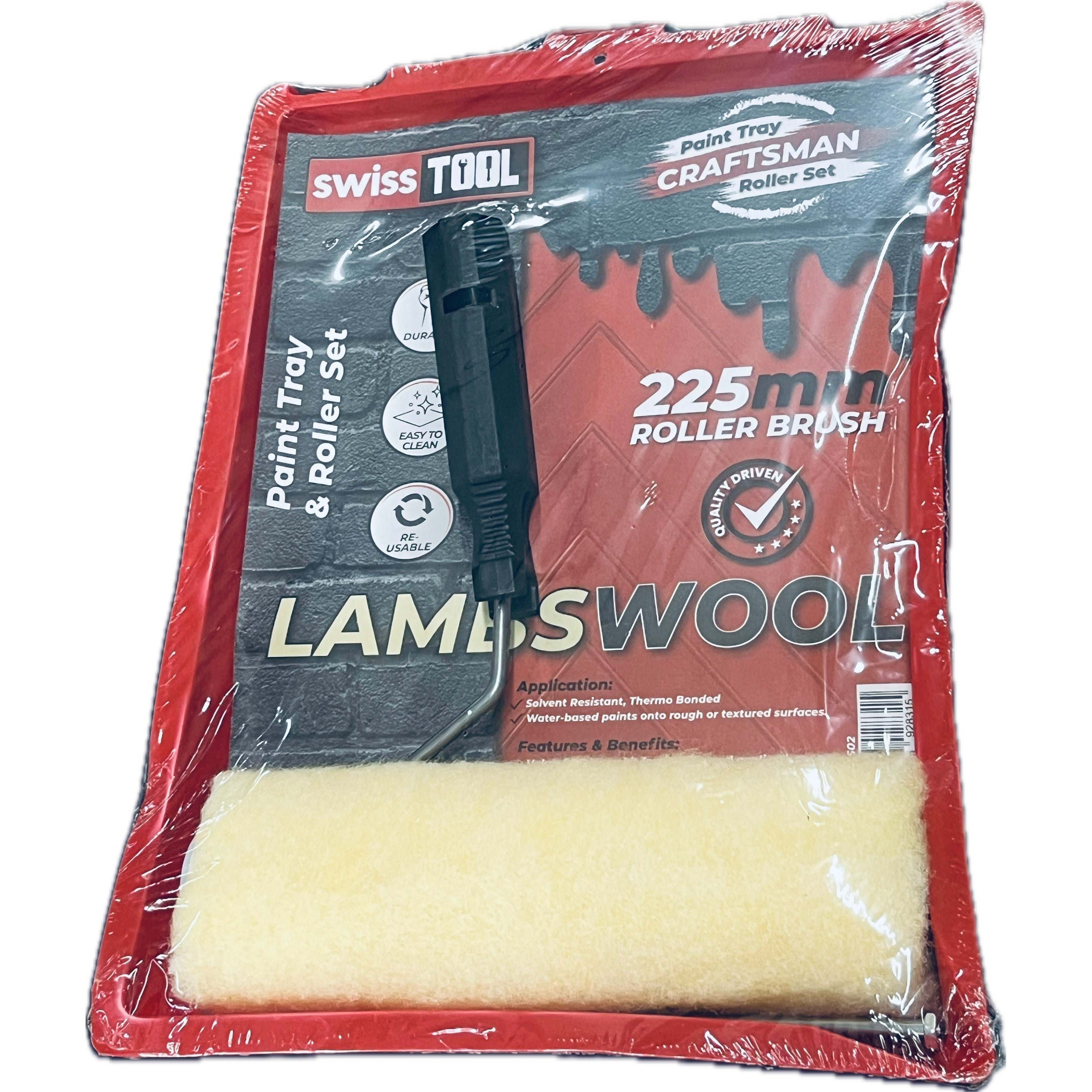 Roller & Pan Synthetic Lambswool Swiss
