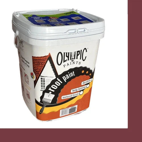 Roof Paint Universal Acrylic Olympic-20ℓ-Burgandy-