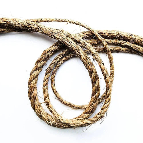 Rope Manila 3 Strand 𝑝/𝑚eter [brown]-Ropes & Hardware Cable-Mamba-diyshop.co.za