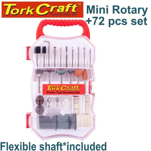 Rotary Tool 170w + Accessories Tork Craft-