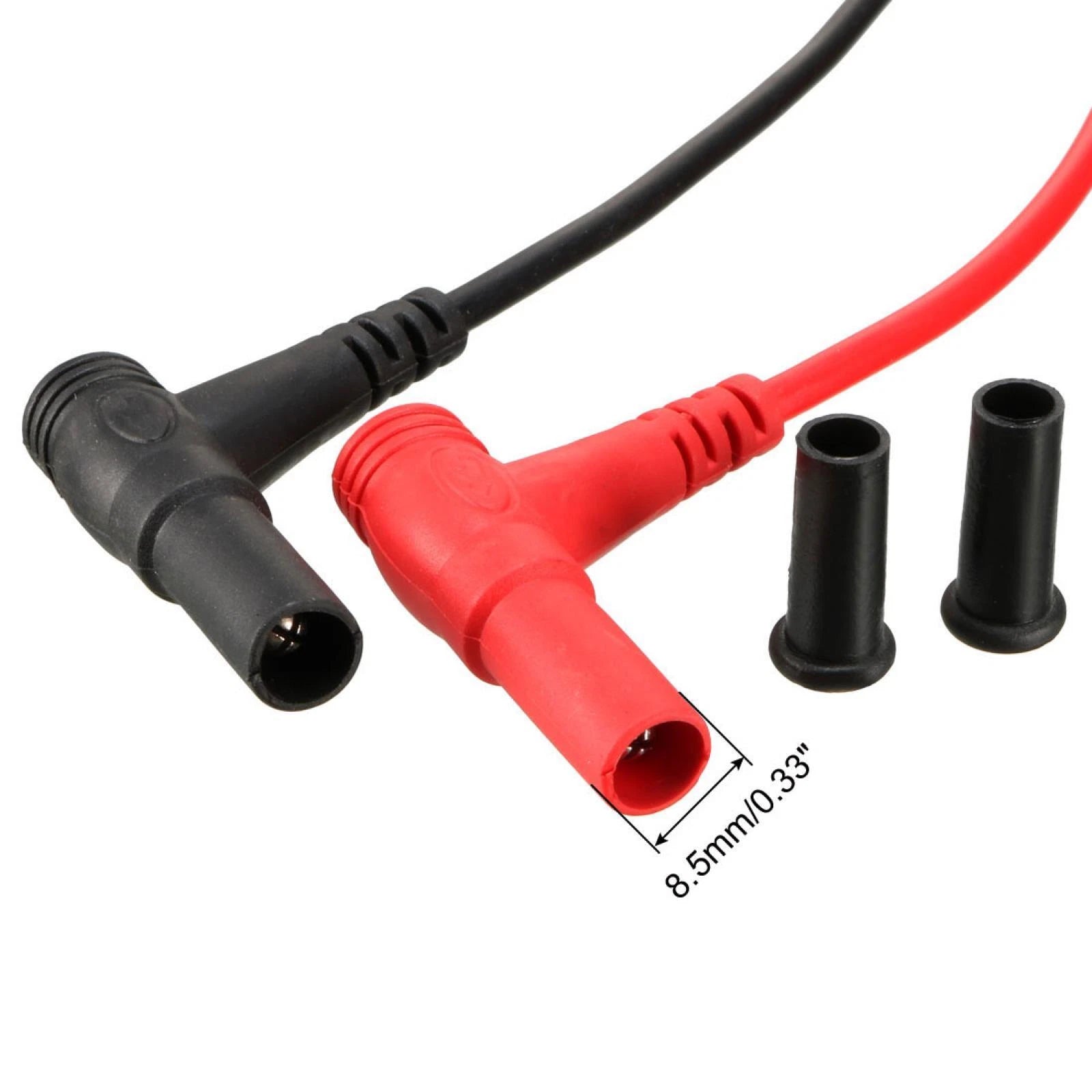 Replacement Leads for Multimeter with Croc Clips