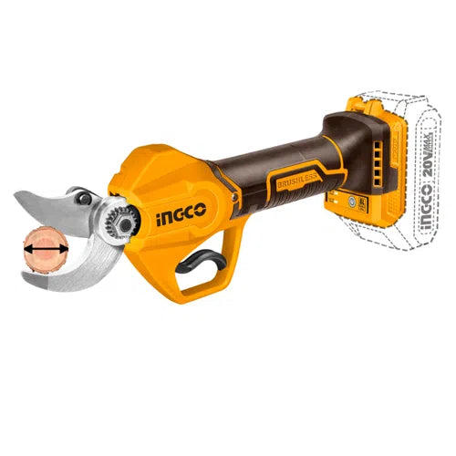 Secateurs Cordless 20𝑉 iNGCO-Tool Only-