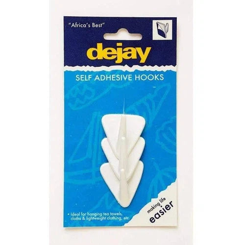 Self Adhesive Hooks A11 Dejay-Brackets-Dejay-diyshop.co.za