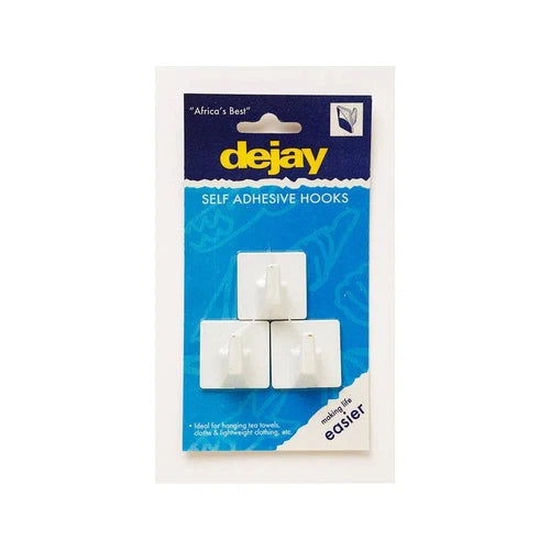 Self Adhesive Hooks A13 Dejay-Brackets-Dejay-diyshop.co.za