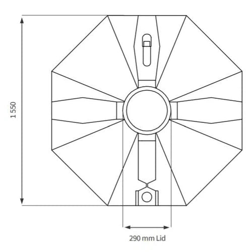 Septic Tank JoJo-JoJo-1250ℓ-Black-diyshop.co.za