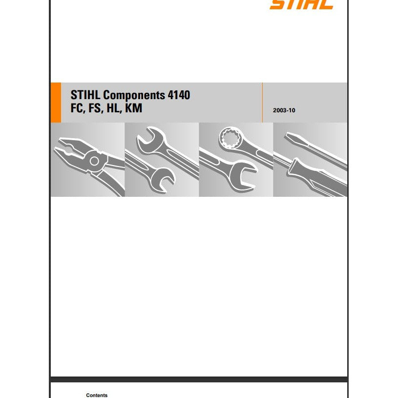 Manual de reparación de servicio FS38/FS45 STIHL