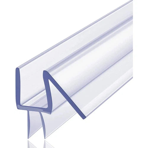 Shower Door Seal Strip Bottom with Lip