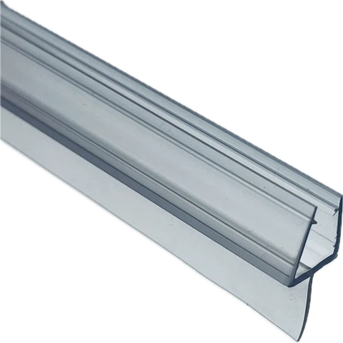 Shower Door Seal Strip Soft Centre Lip-𝑇6-8𝑚𝑚 x 𝐿2.4𝑚-