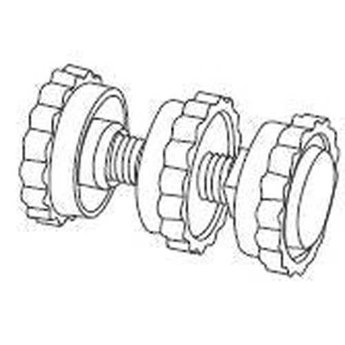 Simpli-Fix Curtain Poly Bracket-16/25mm-Matt Black-