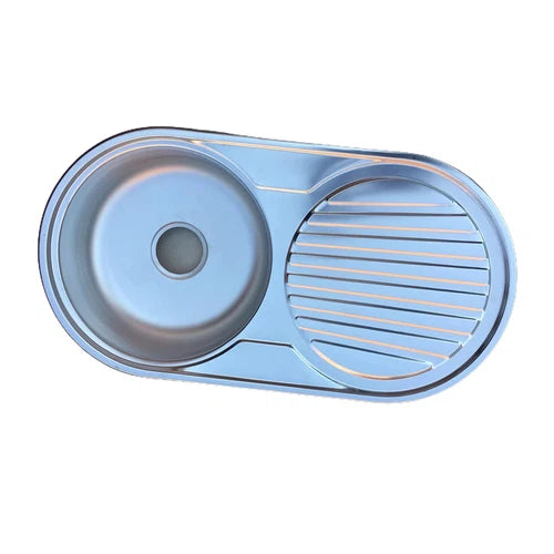 Sink Drop In Single Bowl End Round-Sinks-Africano-diyshop.co.za