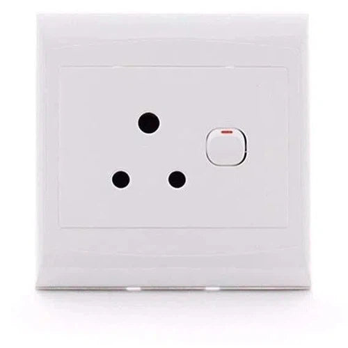 Socket Wall 4x4 PVC Reddisson/Ausma/neu-Electrical-Private Label Electrical-Single-diyshop.co.za