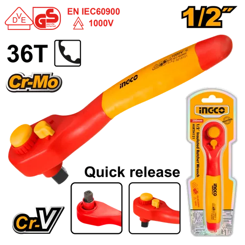 Socket Wrench Ratchet Drive VDE iNGCO