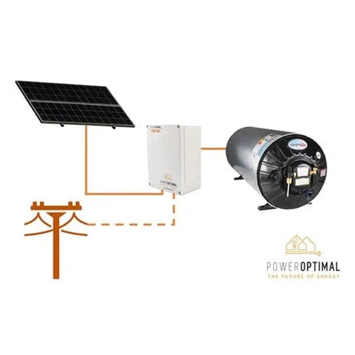 Unidad de calentamiento solar de agua Elon100 