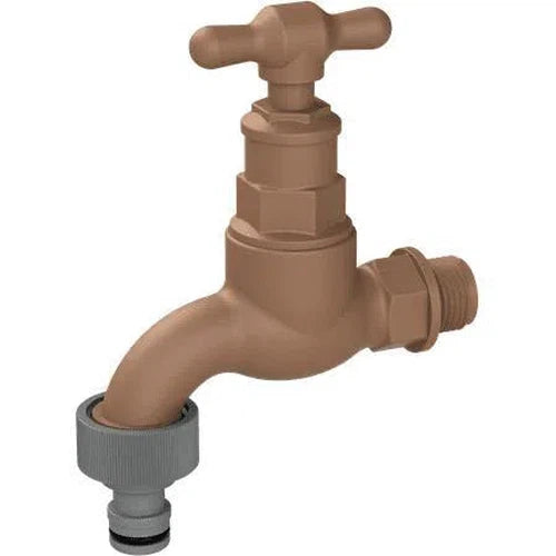 Tap Garden Plastic Pro Close-Garden Tap-UniTwist-15x3/4"-diyshop.co.za