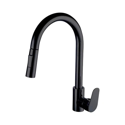 Tap Sink Kitchen Mixer Pull out Spout Rounded Lever