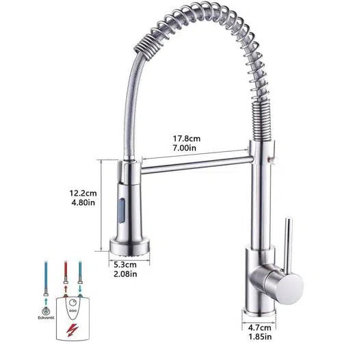 Tap Sink Kitchen Mixer Spring Pull out Spout eCONO