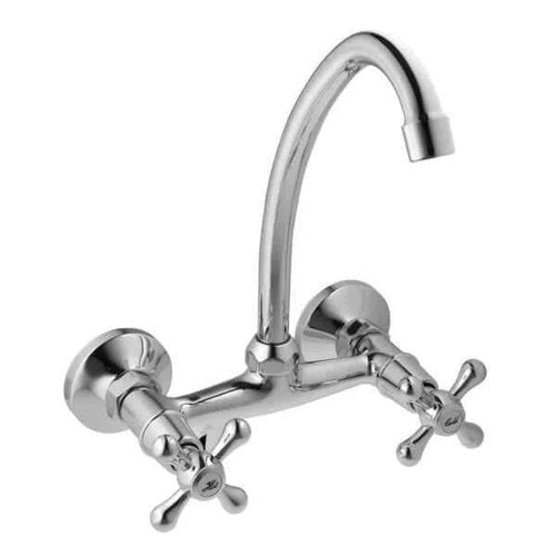 Tap Sink Mixer Wall Type Classico/Rosetta-Mixers-Private Label Plumbing-diyshop.co.za